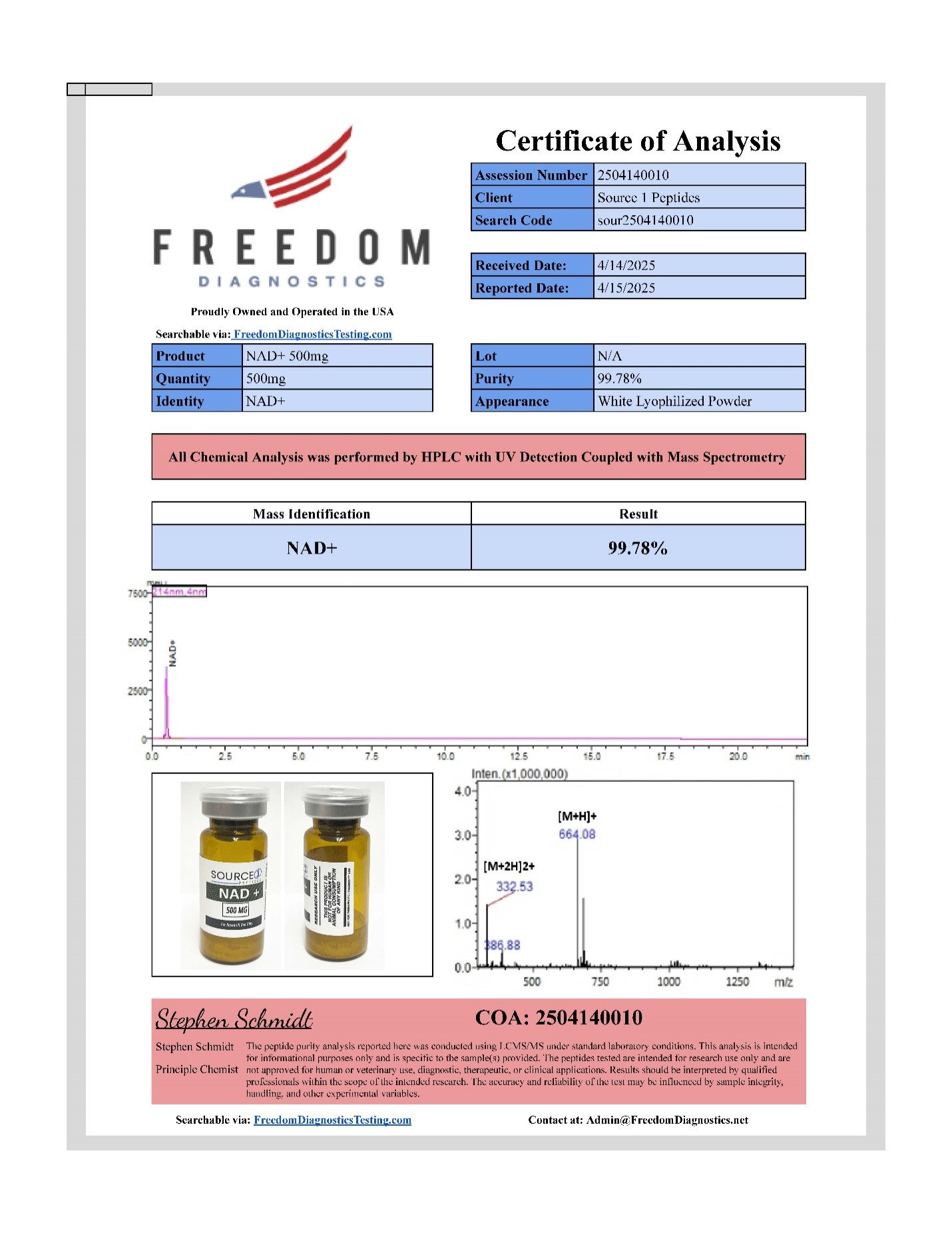 NAD+ 500mg - Image 2